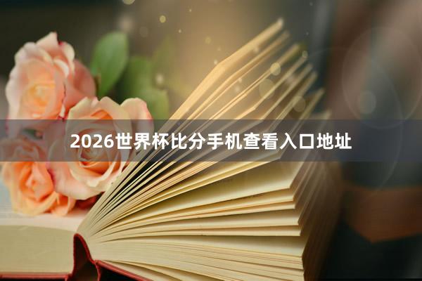 2026世界杯比分手机查看入口地址